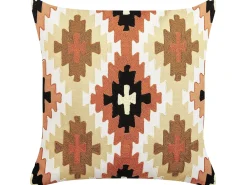 Pyntepude SERAMPORE Bomuld 50 x 50 cm Multifarvet Geometrisk mønster