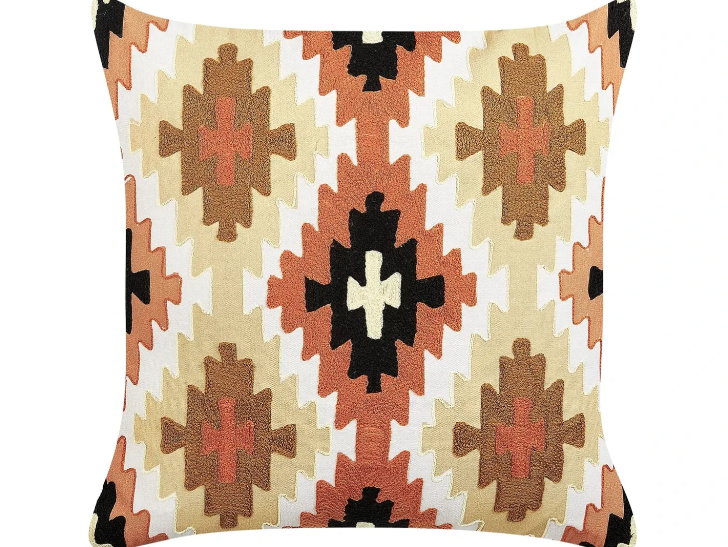 Pyntepude SERAMPORE Bomuld 50 x 50 cm Multifarvet Geometrisk mønster