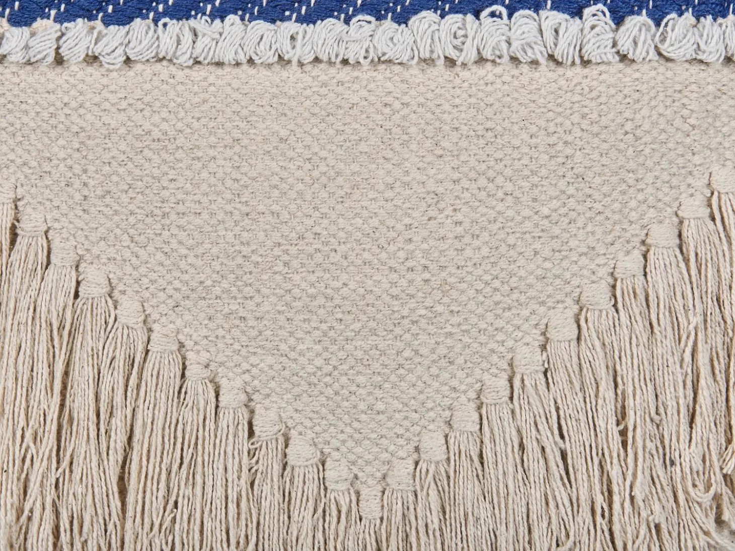 Pyntepude SOFCA Bomuld 45 x 45 cm Beige Geometrisk mønster