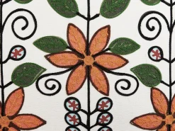 Pyntepude VELLORE Bomuld 50 x 50 cm Multifarvet Blomstermønster