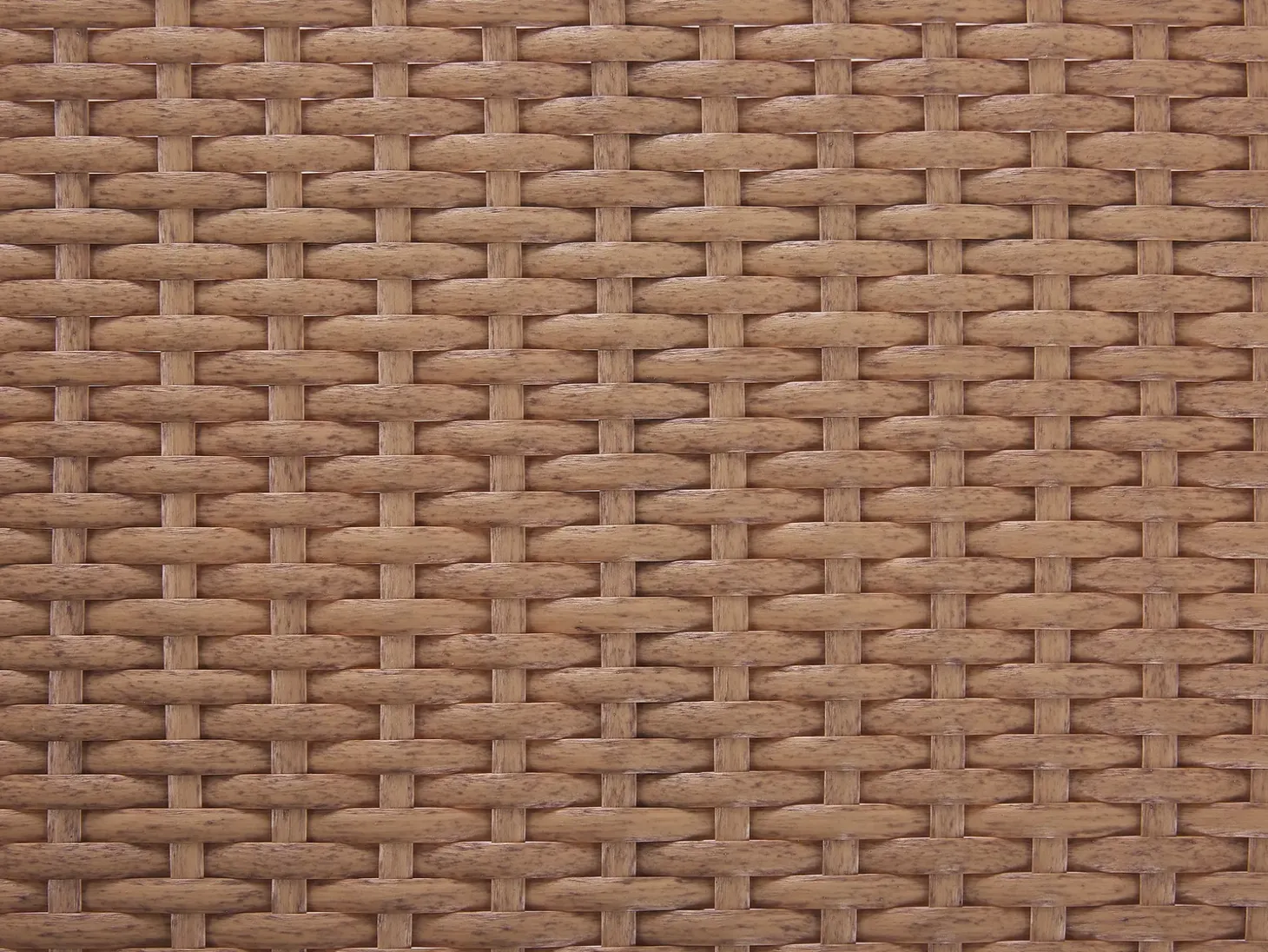 RAVELLO 4 personers Loungesæt med bord Naturlig PE-rattan