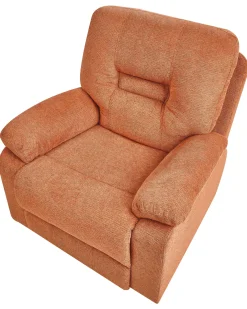Recliner stol BERGEN Inkl. fodstøtte Orange