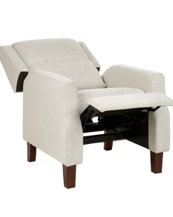 Recliner stol EGERSUND Inkl. fodstøtte Lys Beige