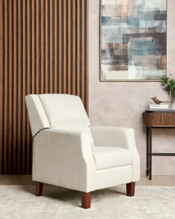 Recliner stol EGERSUND Inkl. fodstøtte Lys Beige