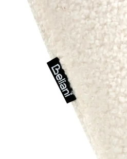 Recliner stol EPSE med fodskammel Boucle Cremehvid