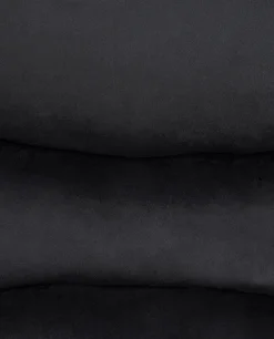Recliner stol ESLOV Inkl. fodstøtte Velour Sort