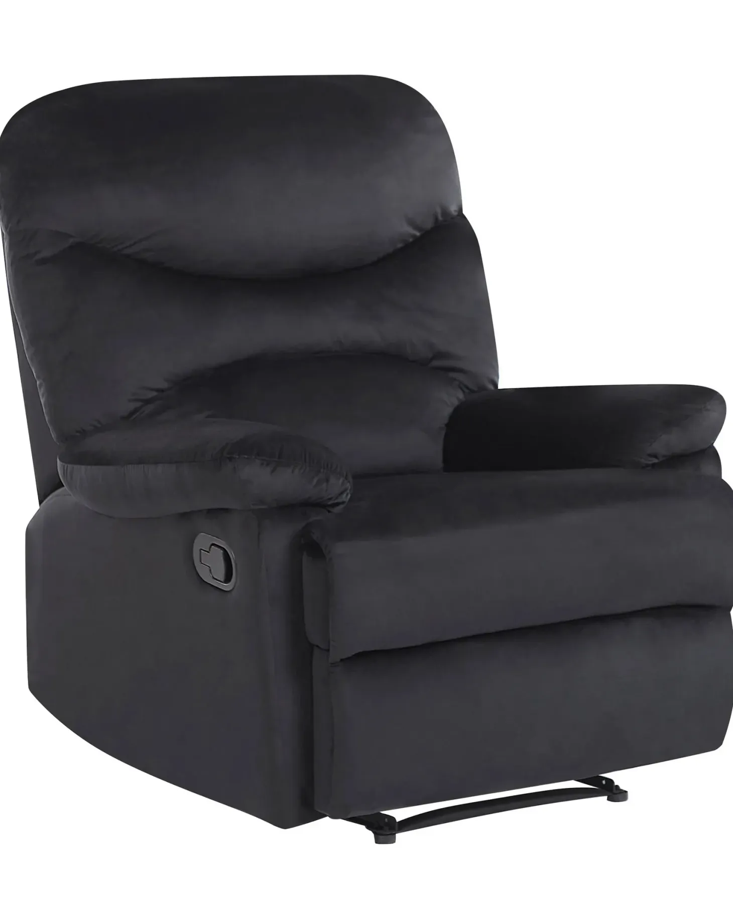 Recliner stol ESLOV Inkl. fodstøtte Velour Sort