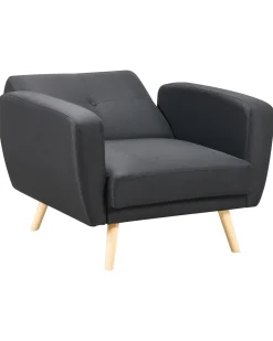 Recliner stol FLORLI Sort