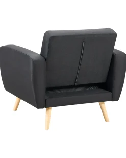 Recliner stol FLORLI Sort