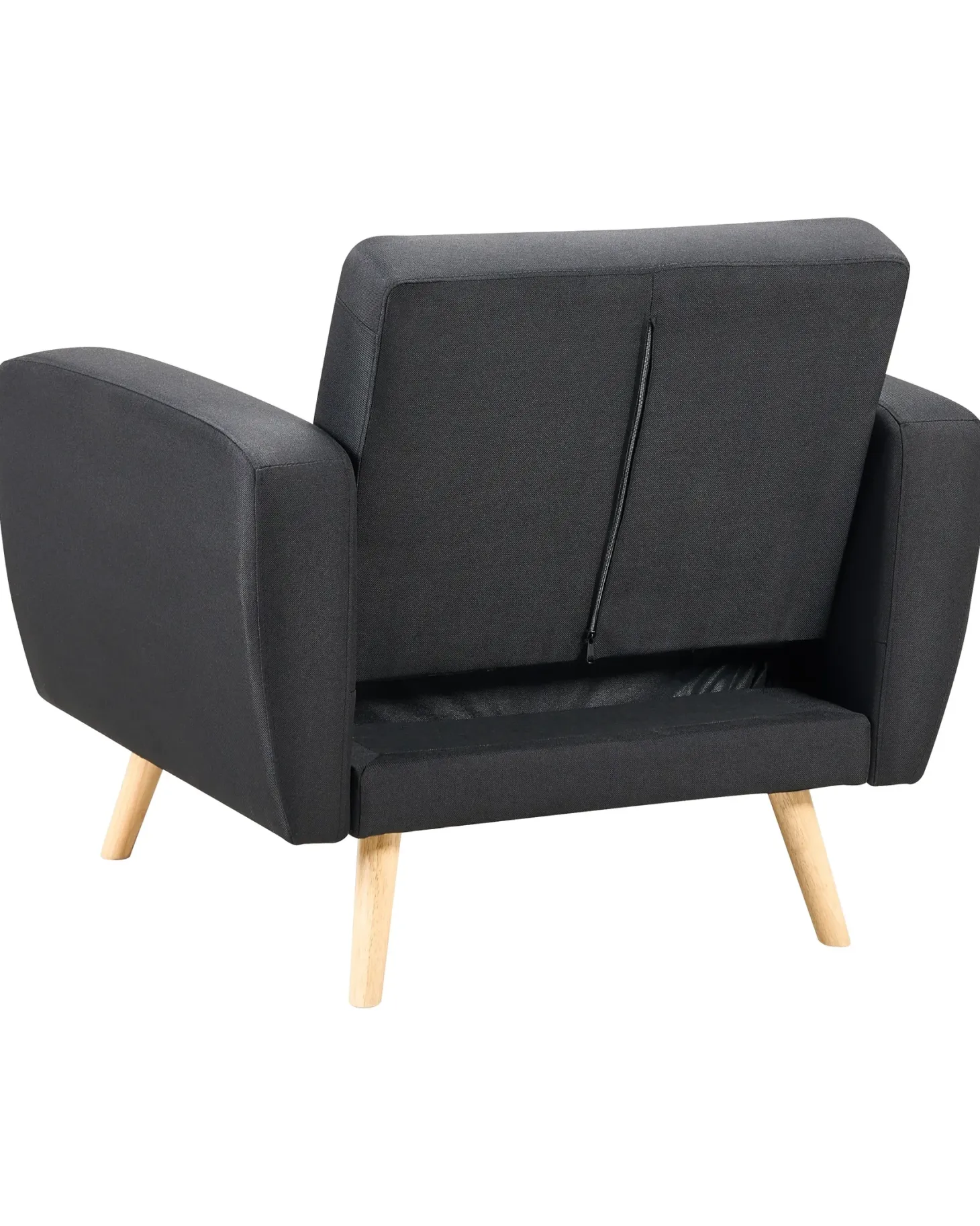 Recliner stol FLORLI Sort