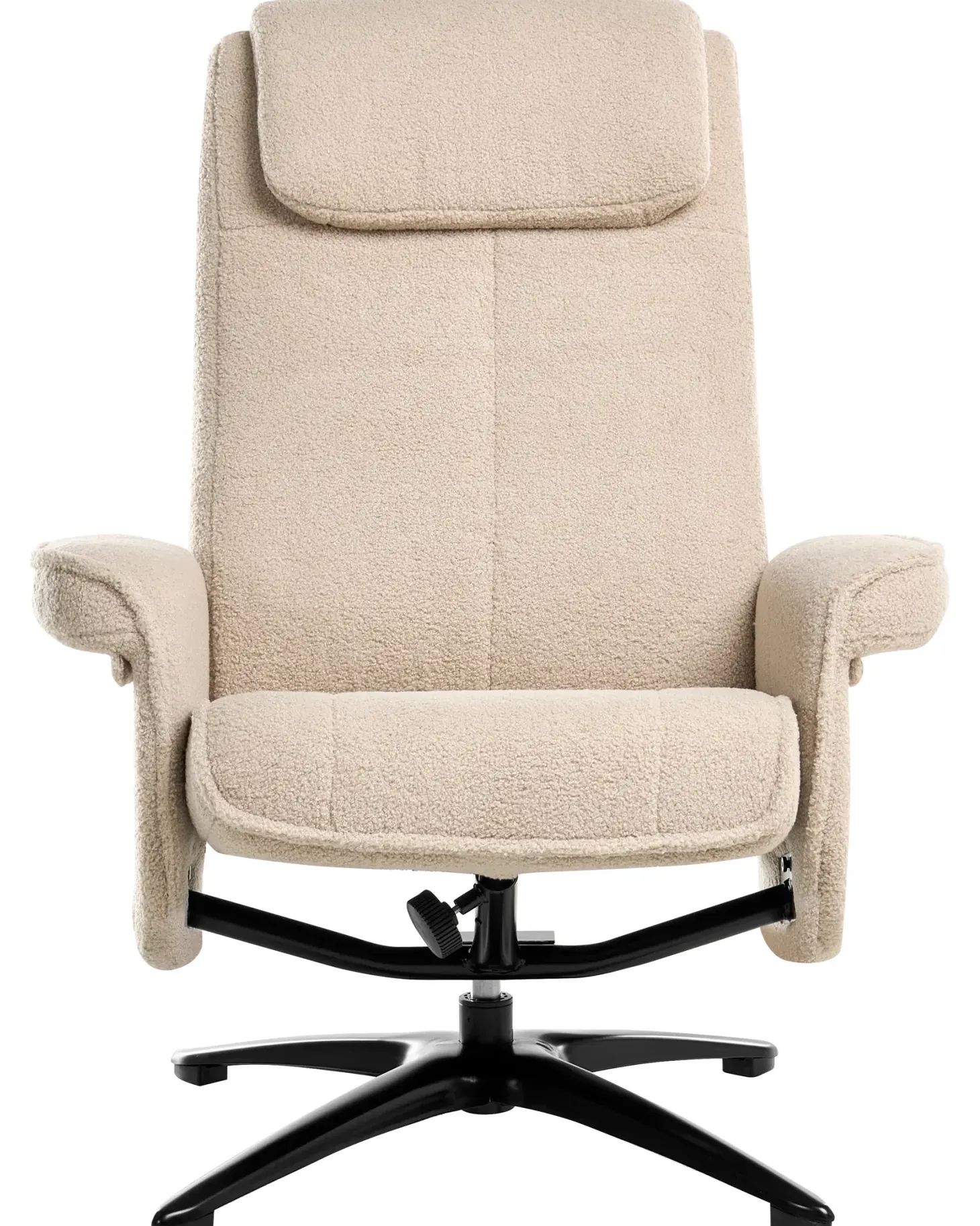 Recliner stol GERAS Boucle Beige