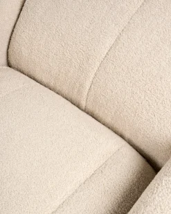 Recliner stol GERAS Boucle Beige