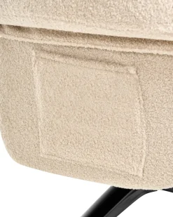 Recliner stol GERAS Boucle Beige