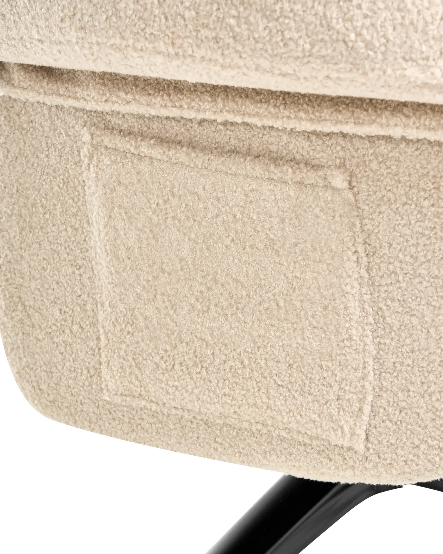Recliner stol GERAS Boucle Beige