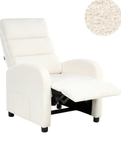 Recliner stol OTUS Boucle Cremehvid