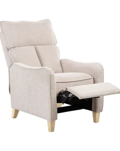 Recliner stol ROYSTON Inkl. fodstøtte Beige