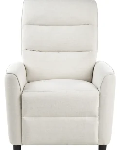 Recliner stol SANDE Inkl. fodstøtte Cremehvid