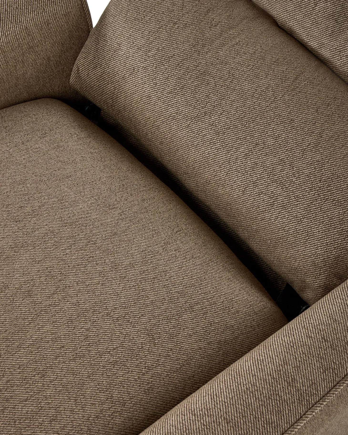 Recliner stol SANDE Inkl. fodstøtte Brun