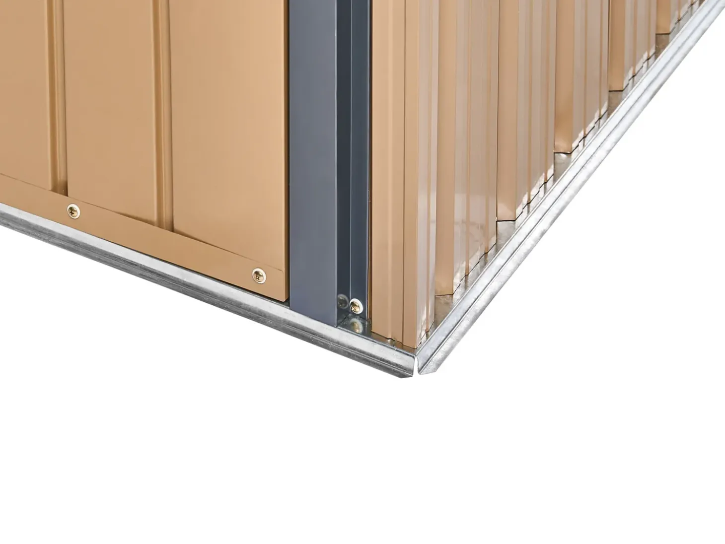 Redskabsskur NOCCIANO 313 cm 220 cm Brun