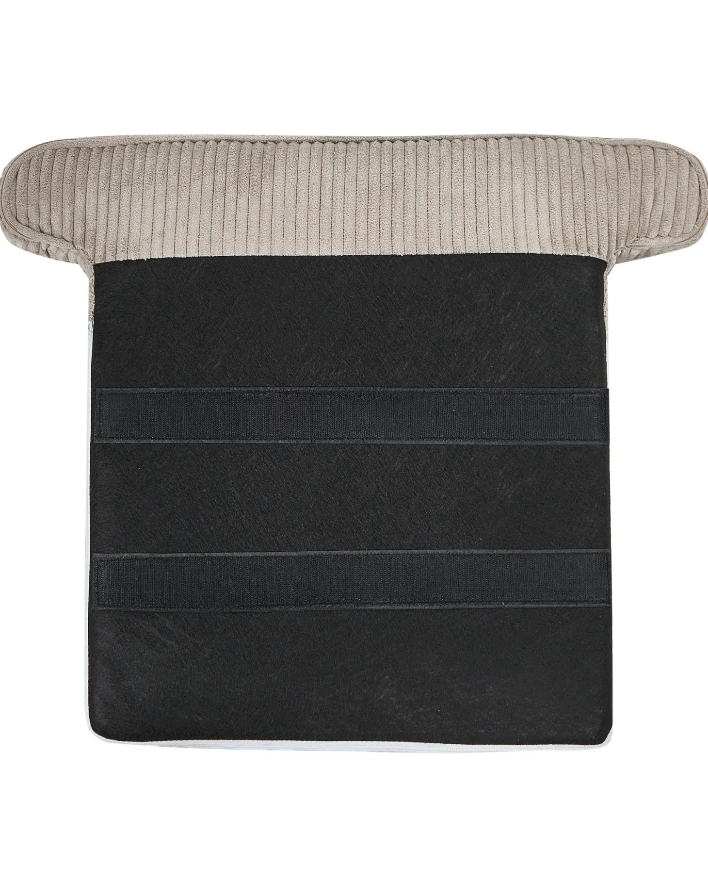 Øreklapstol ABSON Fløjl Beige