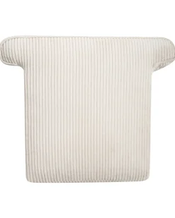 Øreklapstol ABSON Fløjl Lys Beige