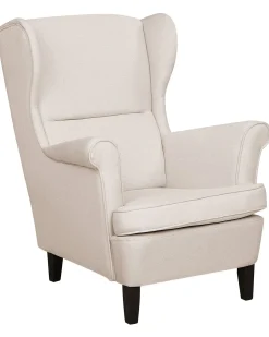 Øreklapstol ABSON Lys Beige
