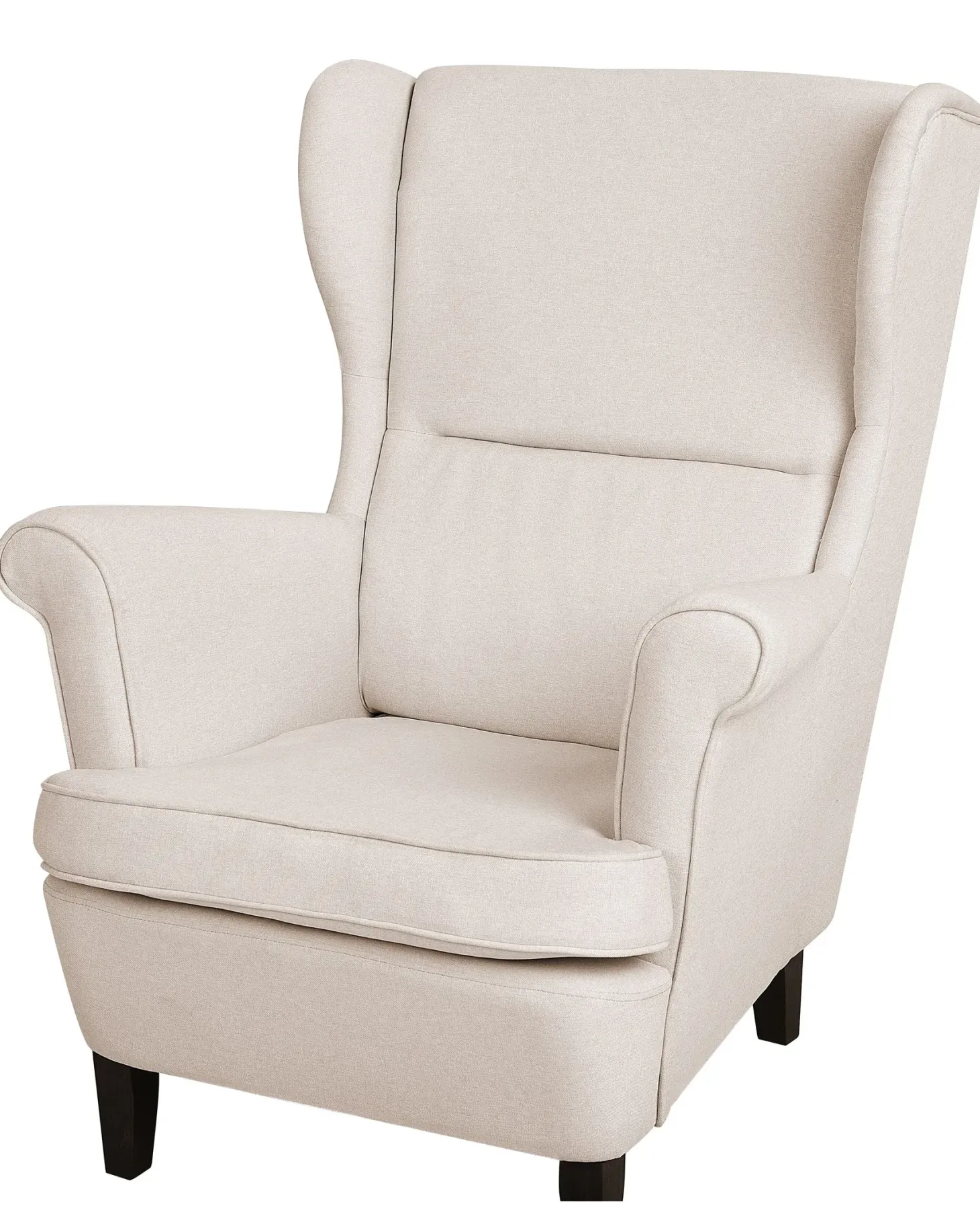 Øreklapstol ABSON Lys Beige