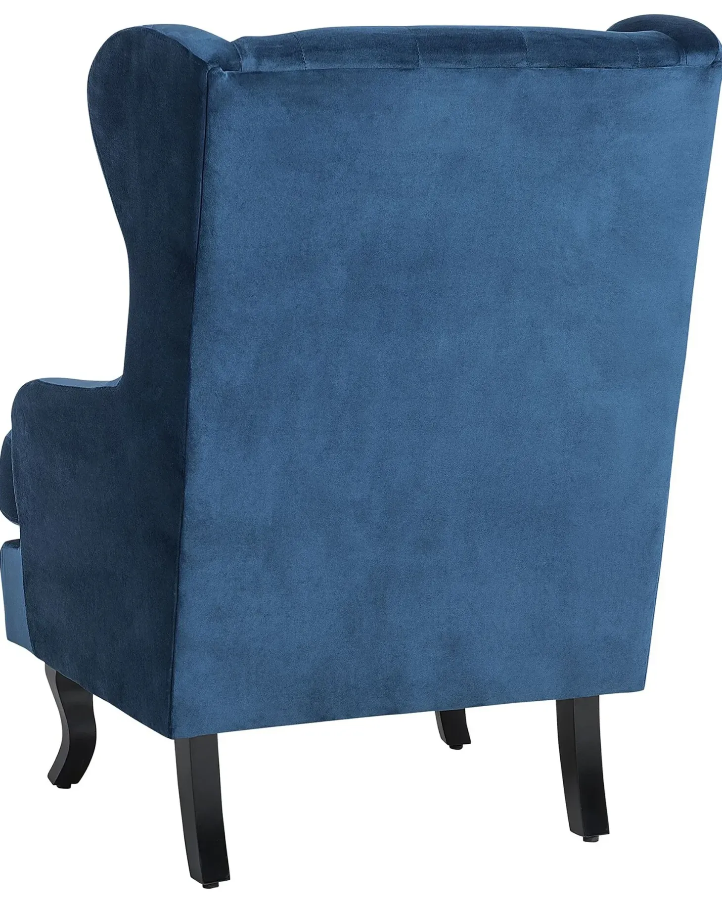 Øreklapstol ALTA Velour Mørkeblå