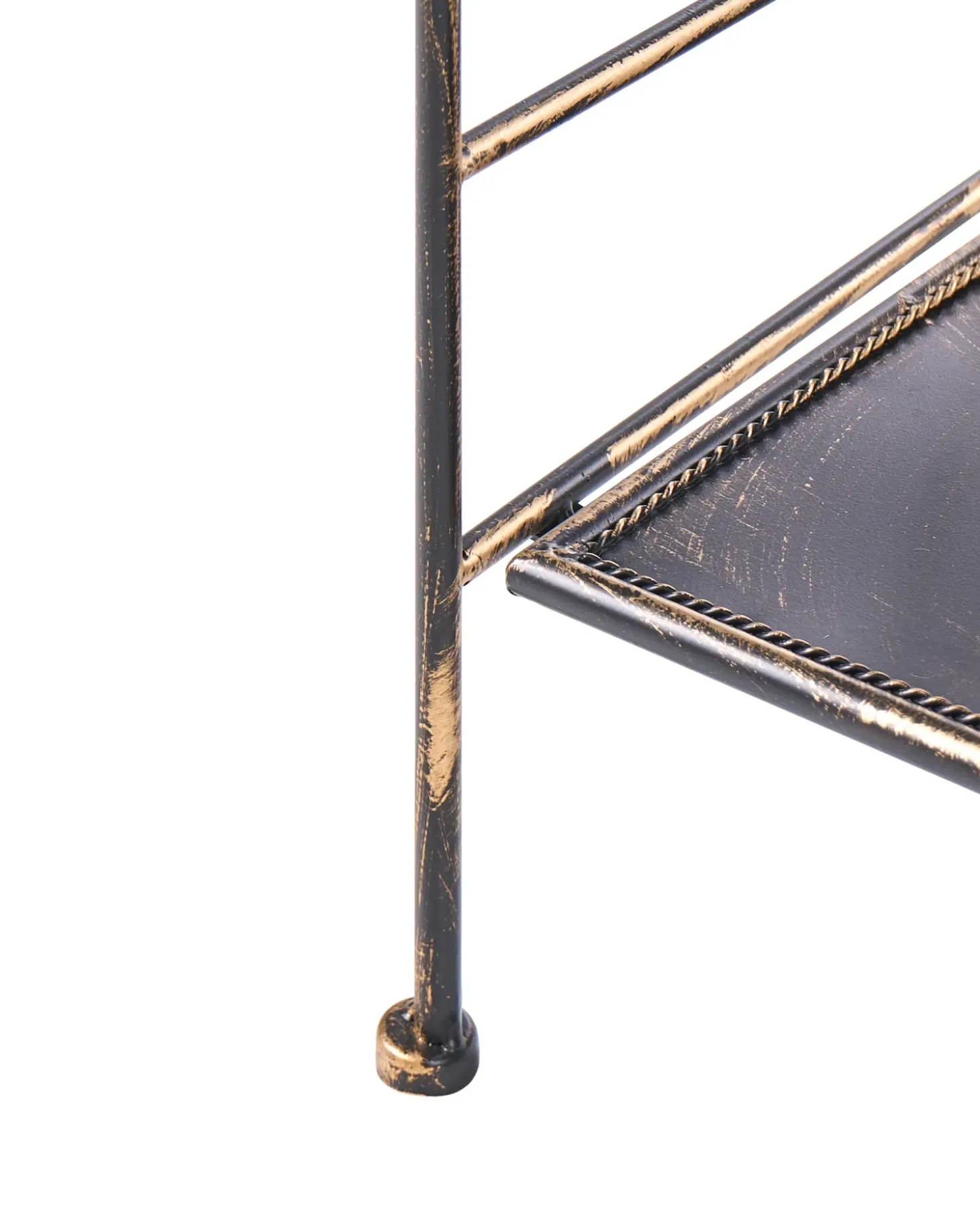 Reol VILLADOSE Metal 117 cm 60 cm Sort