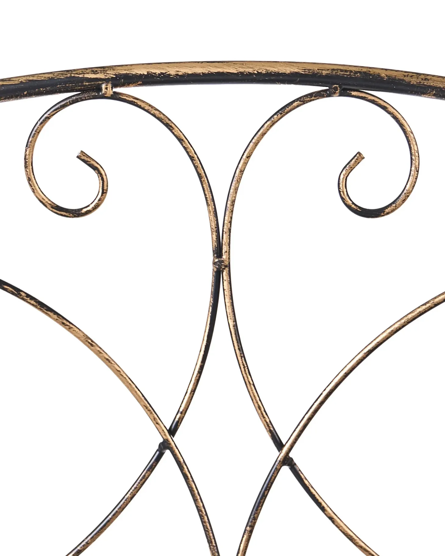 Reol VILLADOSE Metal 117 cm 60 cm Sort