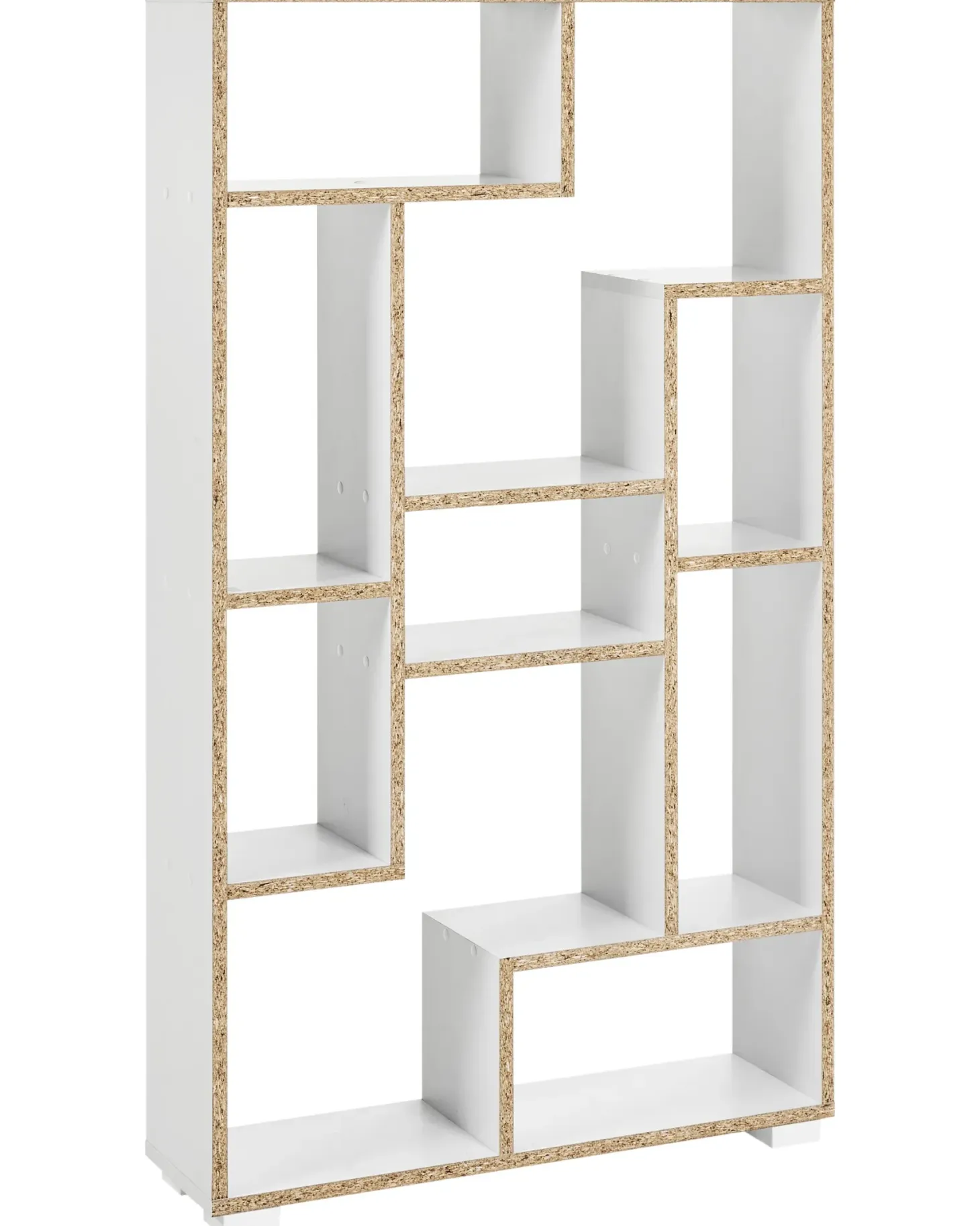 Reol ALMA 122 cm Hvid
