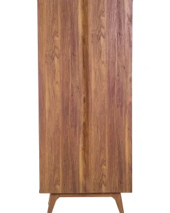 Reol COLUMBUS 182 cm Brun/hvid