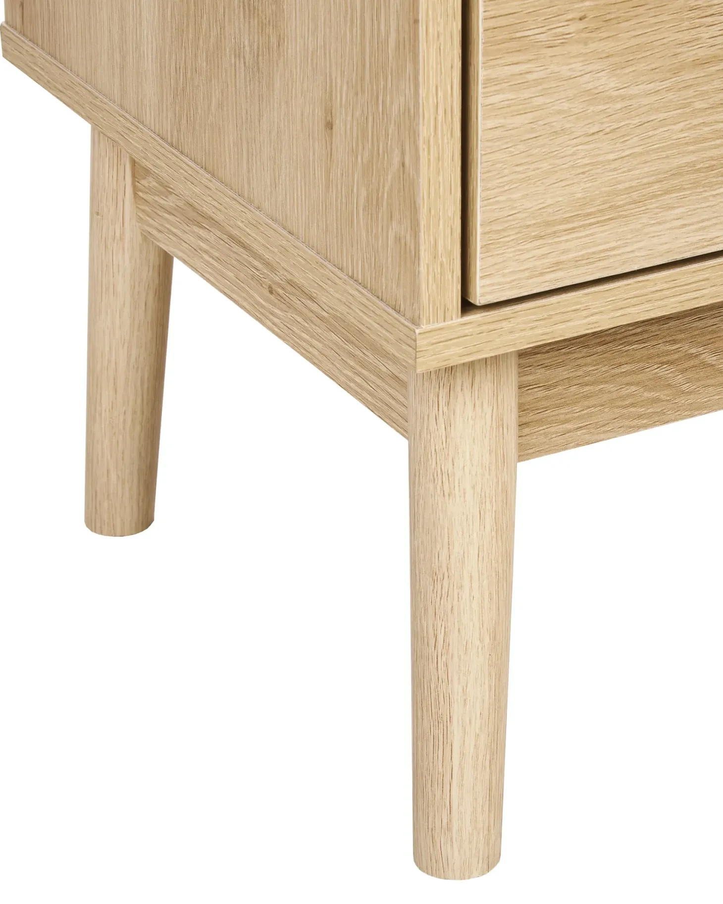 Reol LYNWOOD 140 cm Lysebrun