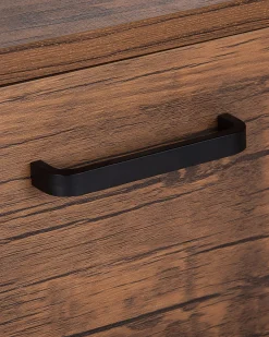 Reol TIFTON 158 cm Mørkebrun