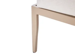 RIMA III 6 personers Have-hjørnesofasæt Venstrevendt Lys Beige Metal