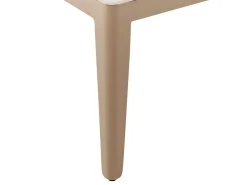 RIMA III 6 personers Have-hjørnesofasæt Venstrevendt Lys Beige Metal