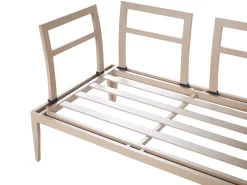 RIMA III 6 personers Have-hjørnesofasæt Venstrevendt Lys Beige Metal