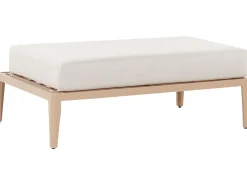 RIMA III 6 personers Have-hjørnesofasæt Venstrevendt Lys Beige Metal