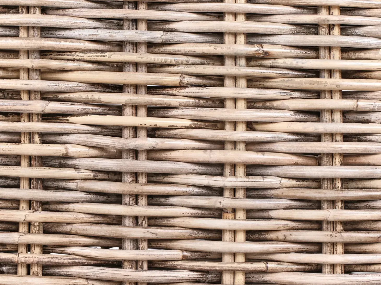 RINELLA 5 personers Have-hjørnesofa med fodskammel Grå Rattan