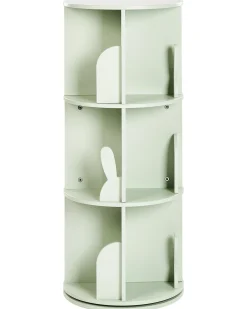 Roterende bogreol CANEY 94 cm Lysegrøn