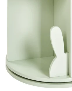 Roterende bogreol CANEY 94 cm Lysegrøn