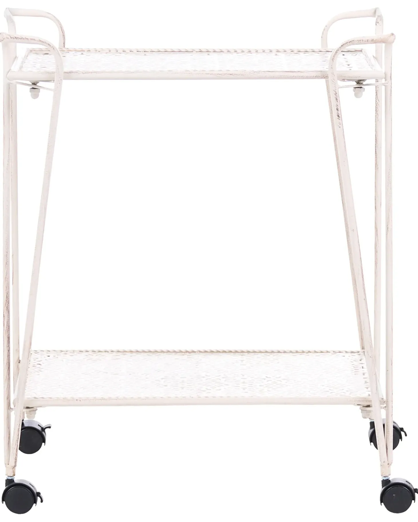 Rullebord YUMBILLA Metal Hvid med hjul