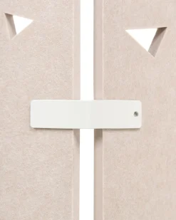 Rumdeler til kontor STARRY 240 x 180 cm Lys Beige