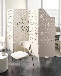 Rumdeler til kontor STARRY 240 x 180 cm Lys Beige