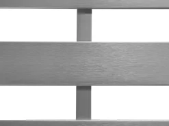 SALERNO 4 personers Loungesæt med bord Mørkegrå Metal