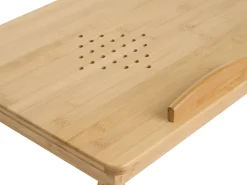 Sammenklappelig bord til bærbar computer ORGE Lysebrun 57 cm 35 cm