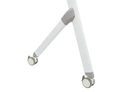Sammenklappeligt skrivebord BENDI Lysebrun 180 cm 60 cm med hjul