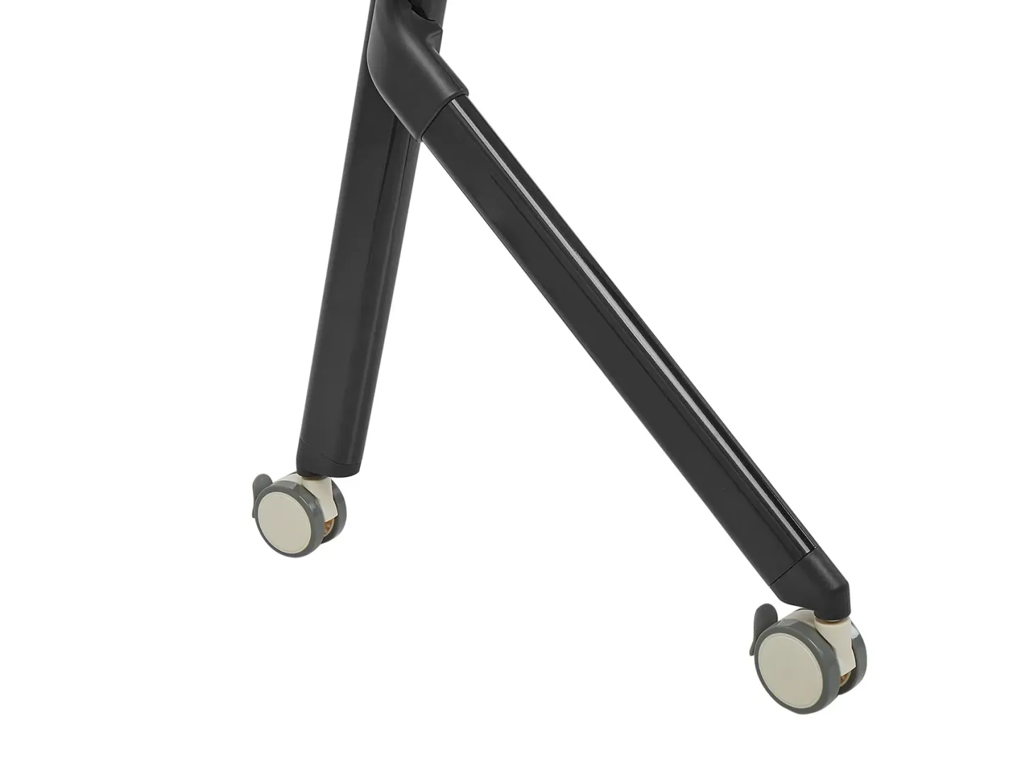 Sammenklappeligt skrivebord BENDI Lysebrun 180 cm 60 cm med hjul