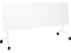 Sammenklappeligt skrivebord CAVI Hvid 180 cm 60 cm med hjul