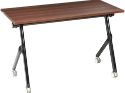 Sammenklappeligt skrivebord BENDI Mørkebrun 120 cm 60 cm